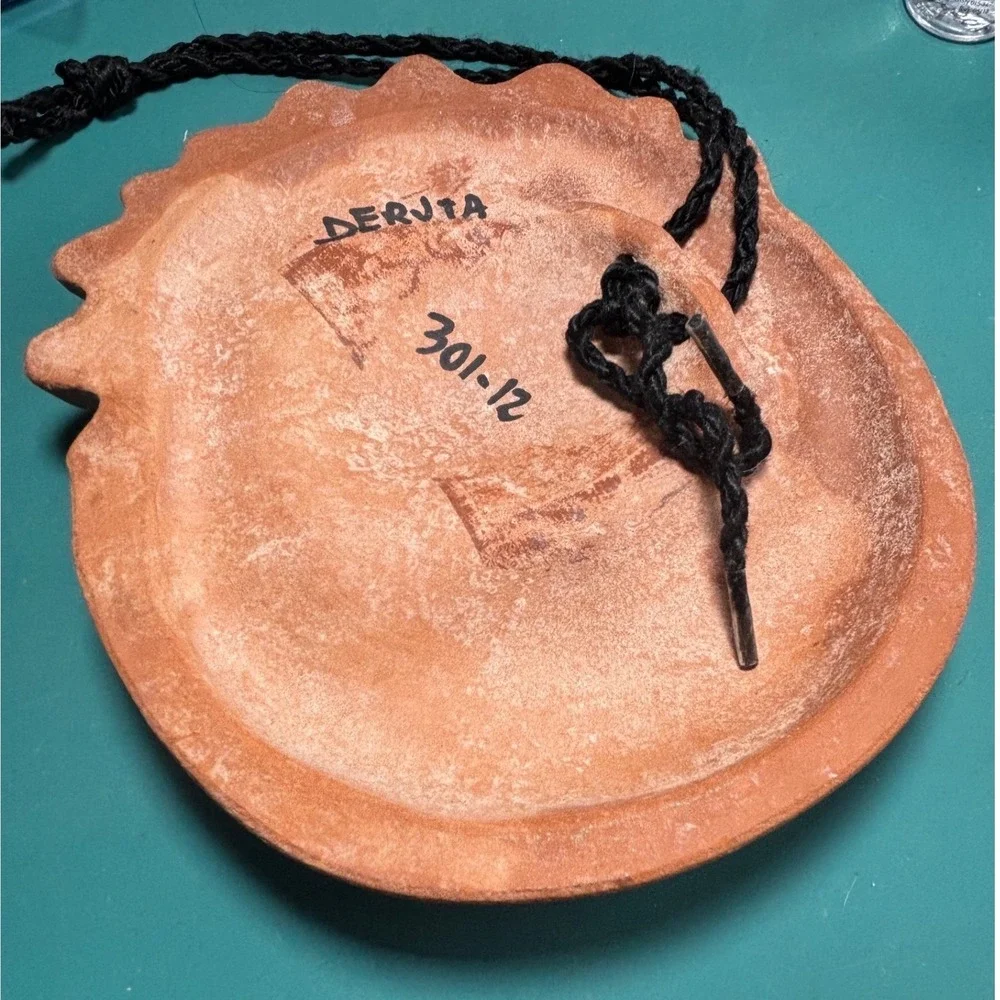 VTG Deruta Italy Terracotta Sun and Moon Celestial‎ Wall Hanging Plaque 1970s